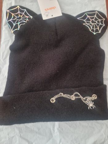 Bonnet noir halloween