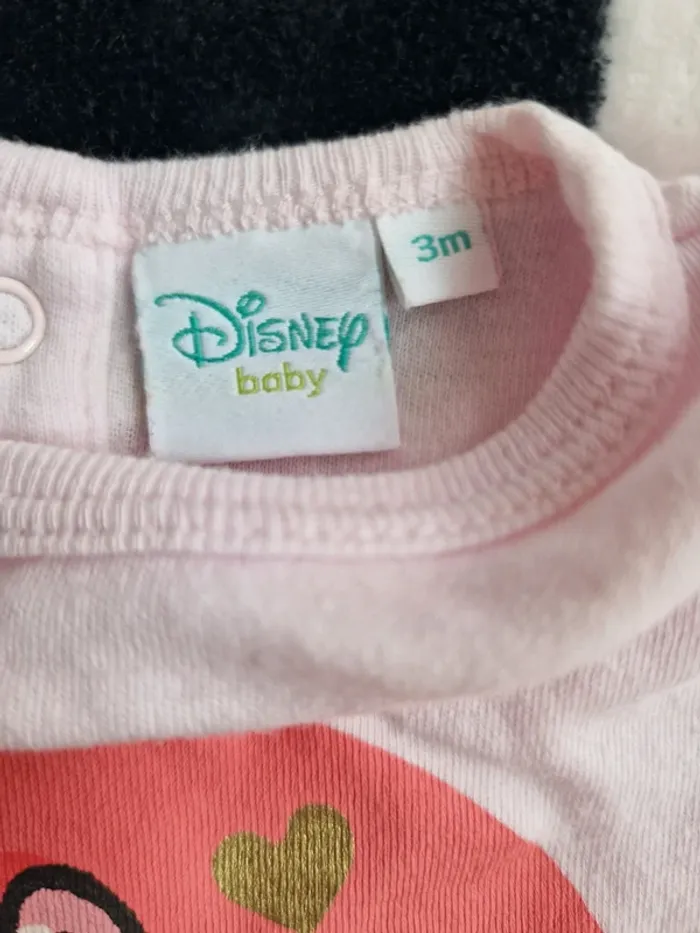 Pyjama coton 3 mois minnie - photo numéro 3