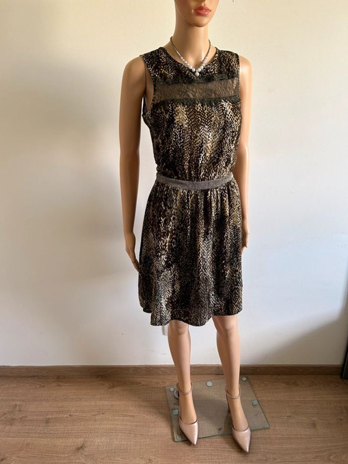 Robe imprimée sans manches Morgan taille 36 excellent état - photo numéro 4