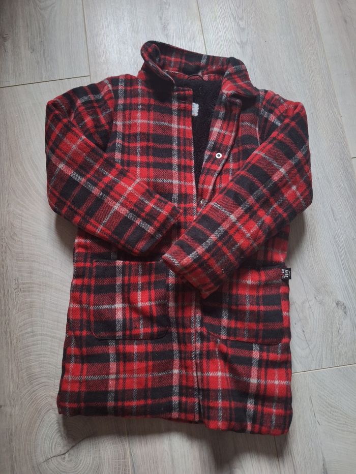 Manteau hiver écossais fille 8 ans - photo numéro 2