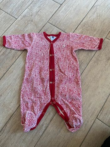 Pyjama velours Petit Bateau - 3M-60cm