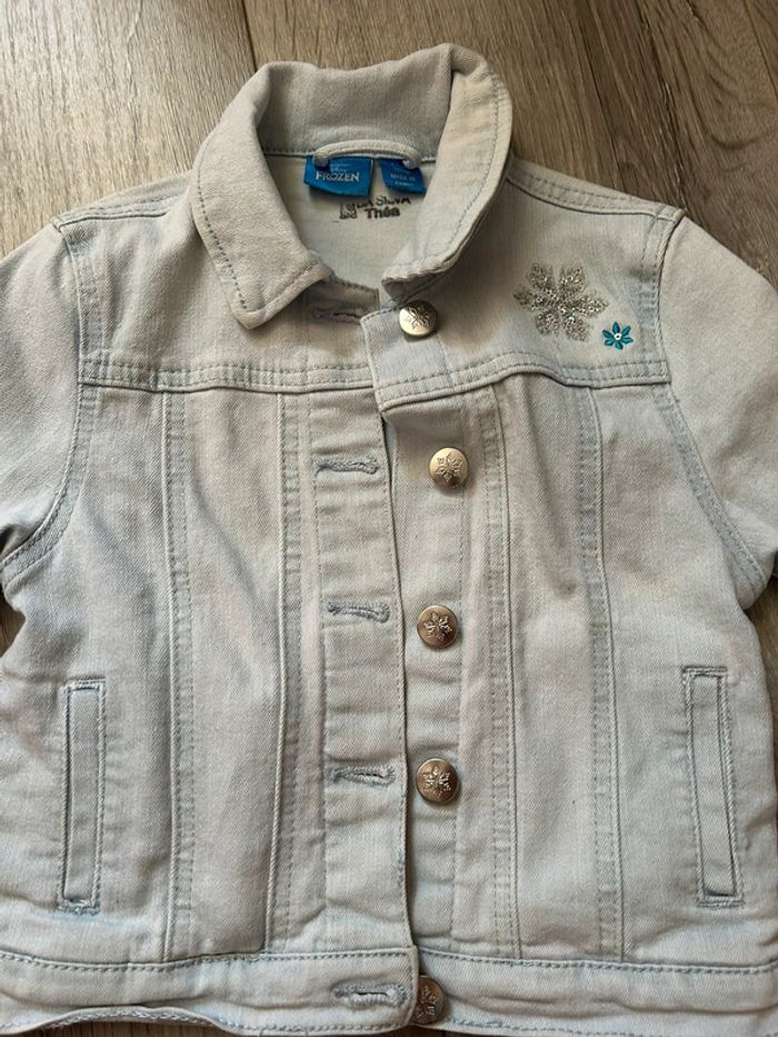 Veste en Jean fille 4/5 ans - photo numéro 2