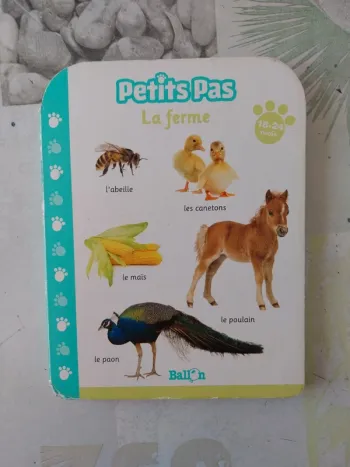 Livre Petits pas La ferme