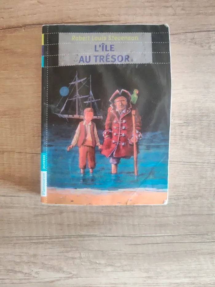 Livre "l'île au trésor de Robert Louis Stevenson