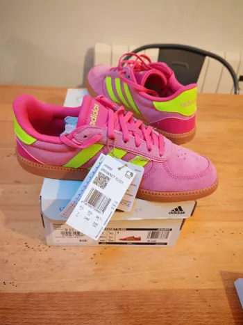 Baskets Adidas breaknet rose 