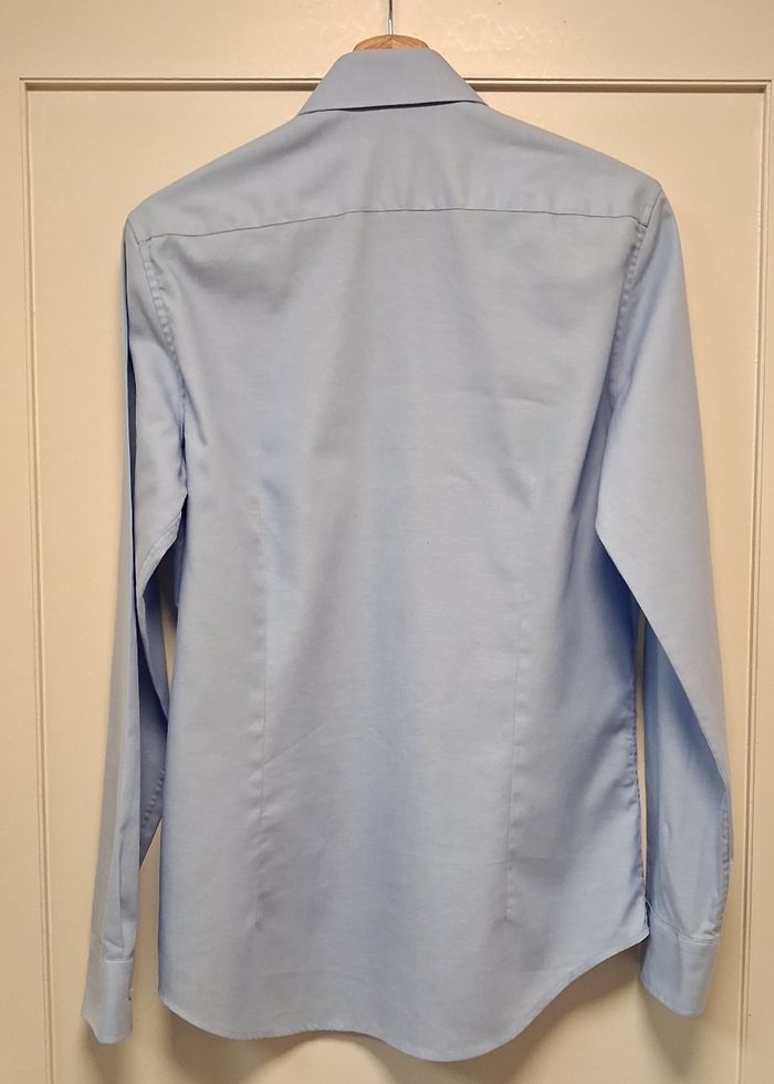 Chemise Seidensticker slim bleu clair taille S 38 - photo numéro 2