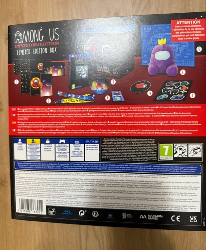 Among Us édition collector Impostor (jamais ouvert) - photo numéro 2