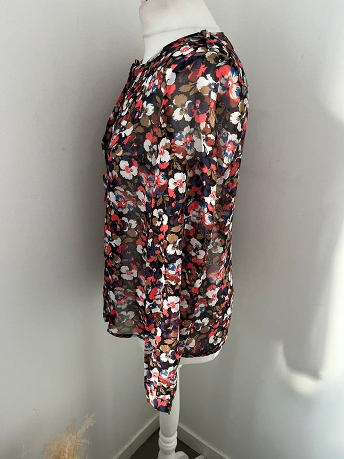 Blouse à fleurs sinequanone M - photo numéro 3
