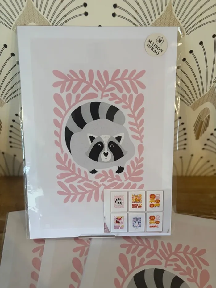 Affiches “Jungle Pop” pour chambre enfant