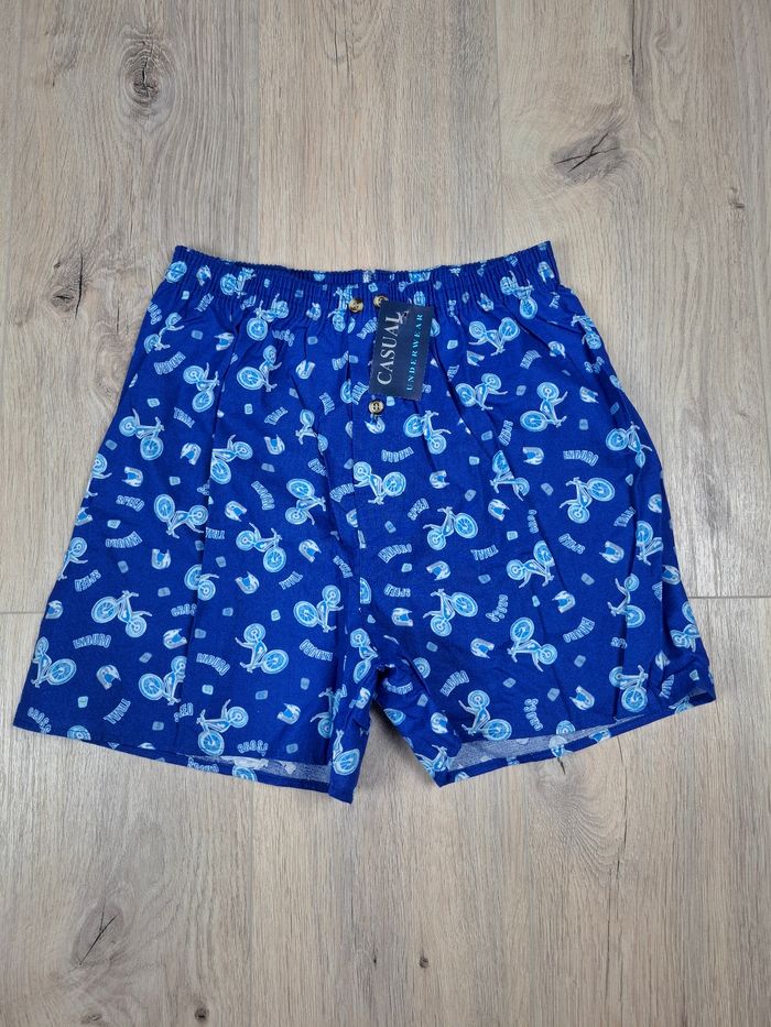 Caleçon Casual Homme Bleu Taille Xs