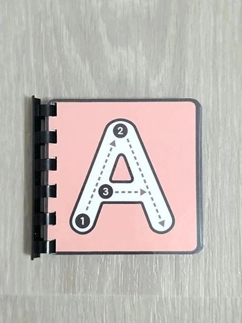 Livret des lettres scripts majuscule à écrire