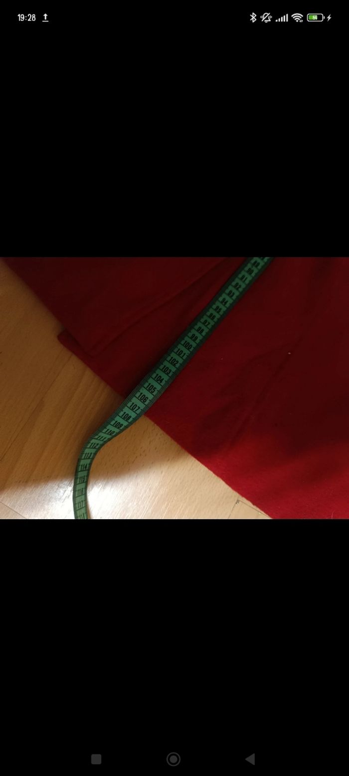 Manteau rouge cintré Zuiki - photo numéro 10