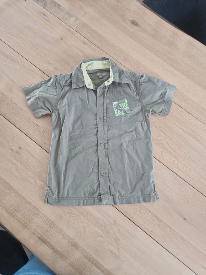 Chemise manches courtes 5 ans