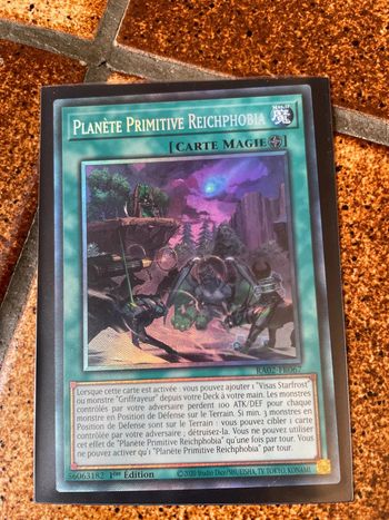 Carte Yu-Gi-Oh! : Planète Primitive ReichPhobia - RA02-FR067
