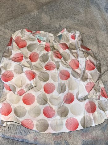 Blouse Obaïbi bébé fille – 6 mois (68 cm)