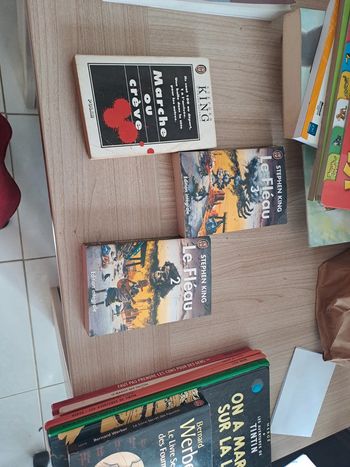 3 Livres Stephen king