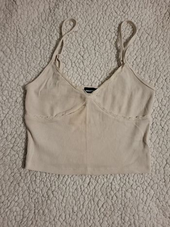 Crop top effet lingeries !