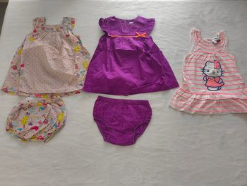 Lot vêtements été fille taille 3 mois