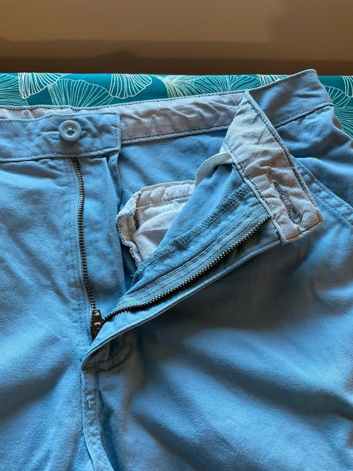 Short cargo bleu clair pour homme Wrangler taille W32 FR42 436 - photo numéro 4