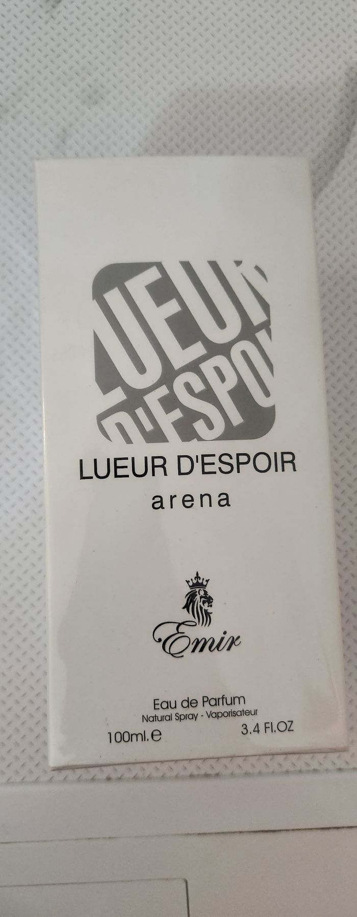 Parfum lueur d'espoir arena