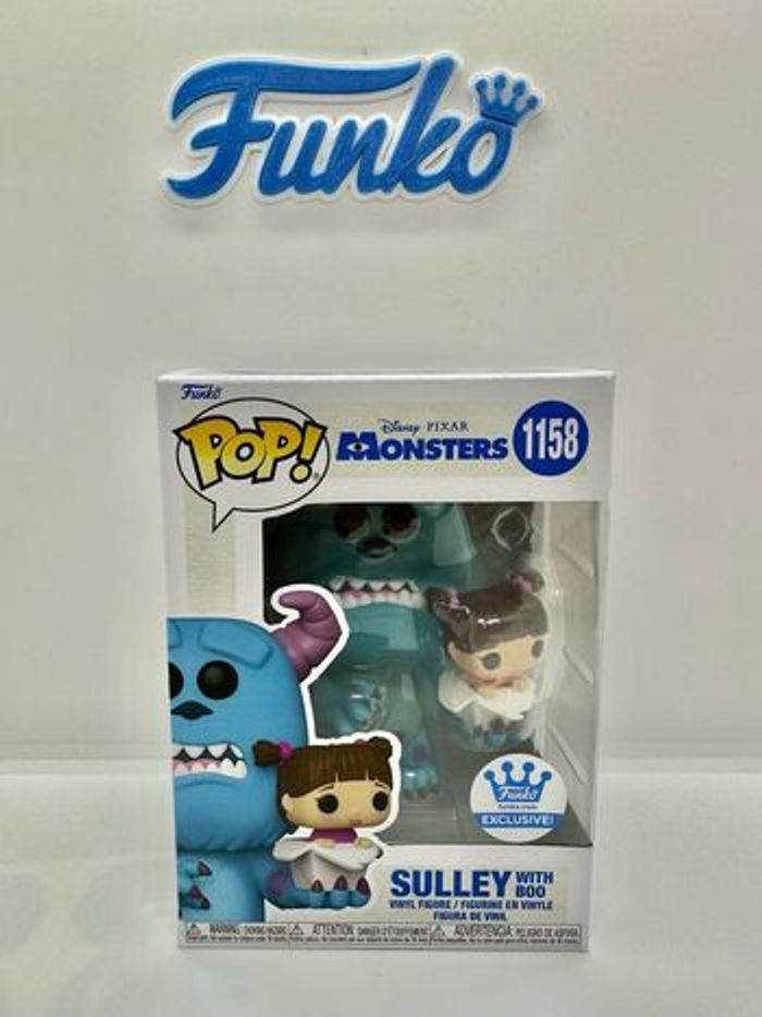 Funko Pop Monsters Sulley with Boo 1158 Officiel