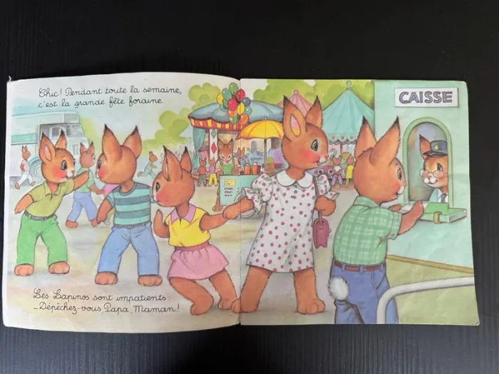 Livre les lapinos à la fête foraine - photo numéro 4
