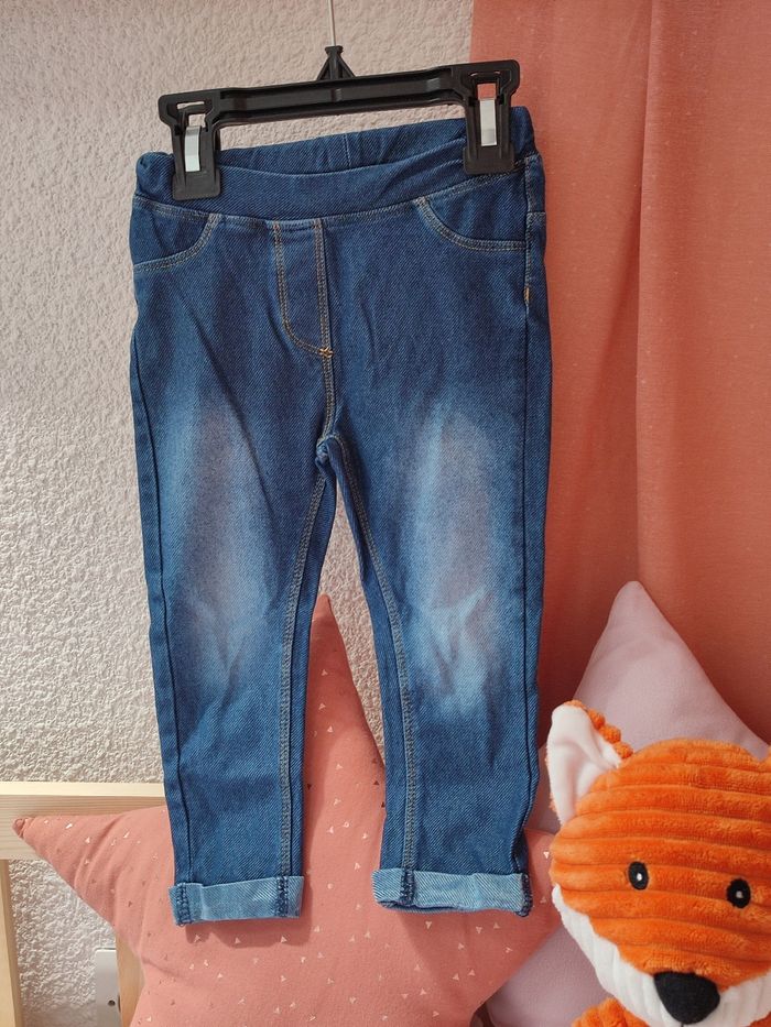 Pantalon Jegging - Élastique à la taille - 24 mois - Très bon état - Gémo - photo numéro 2
