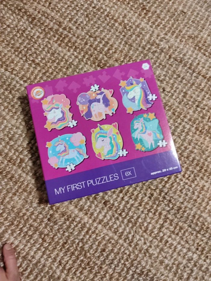 Puzzle évolutif licorne