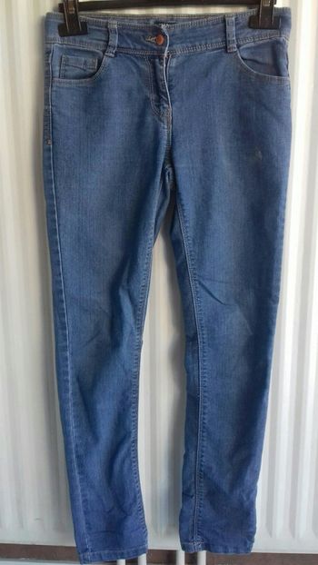 Jean slim fit bleu fille kiabi comme neuf 10 ans