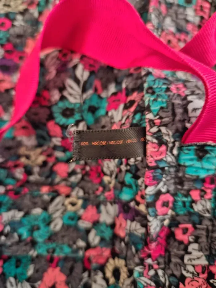 Pantalon fleuri Cordon rose Undiz Taille M - photo numéro 5