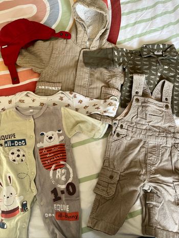 Lot hiver garçon 3 mois Kiabi, mexx..