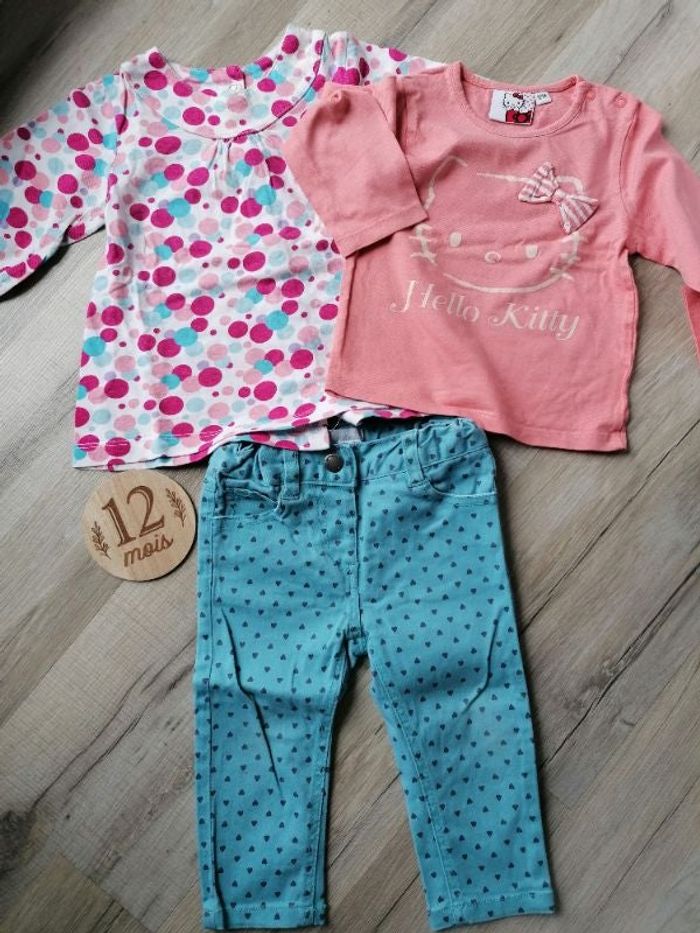 Pantalon tshirt 12 mois
