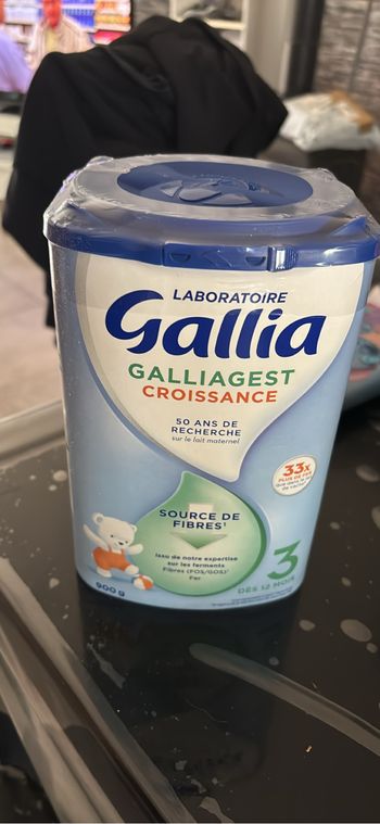 Lait galliagest croissance 3eme âge