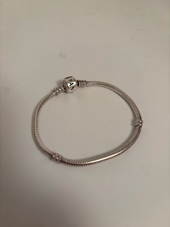Bracelet maille serpent • Pandora • Taille 17 cm