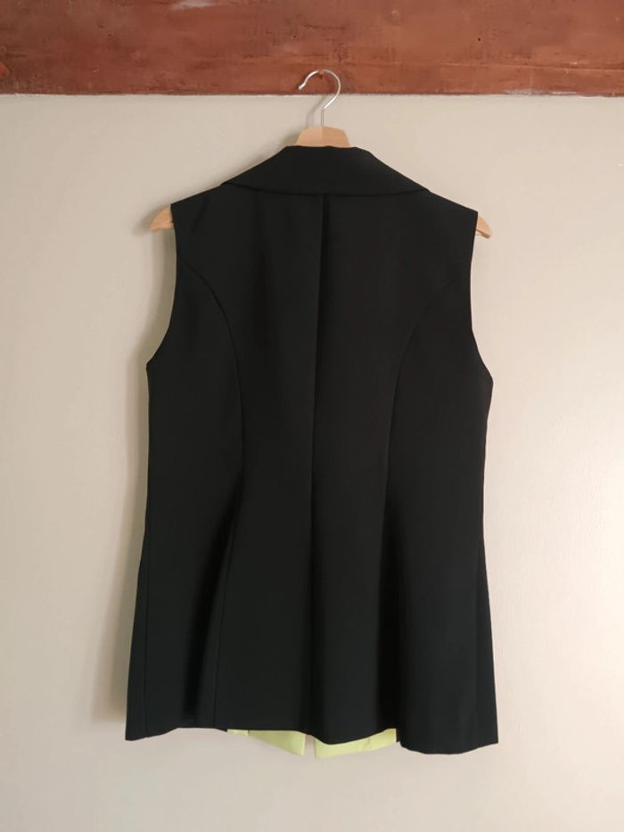 Veste sans manches noire et verte Orsay - photo numéro 7