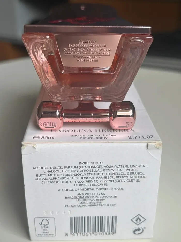 212 forever young Carolina Herrera 80ml neuf - photo numéro 4