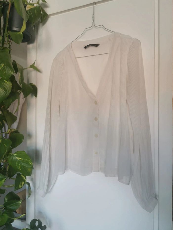 Chemisier blanc Zara