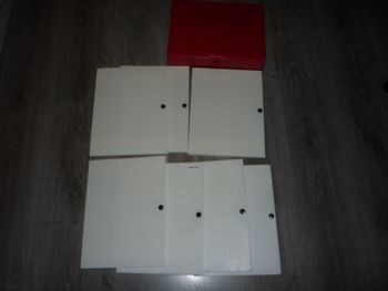LOT DE 9 POCHETTES EN PLASTIQUE GRAND FORMAT - n°14