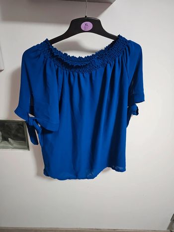 Blousse bleu