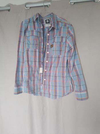 Chemise a carreaux taille M G star homme