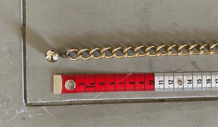 Ceinture chaîne maillon doré - photo numéro 12