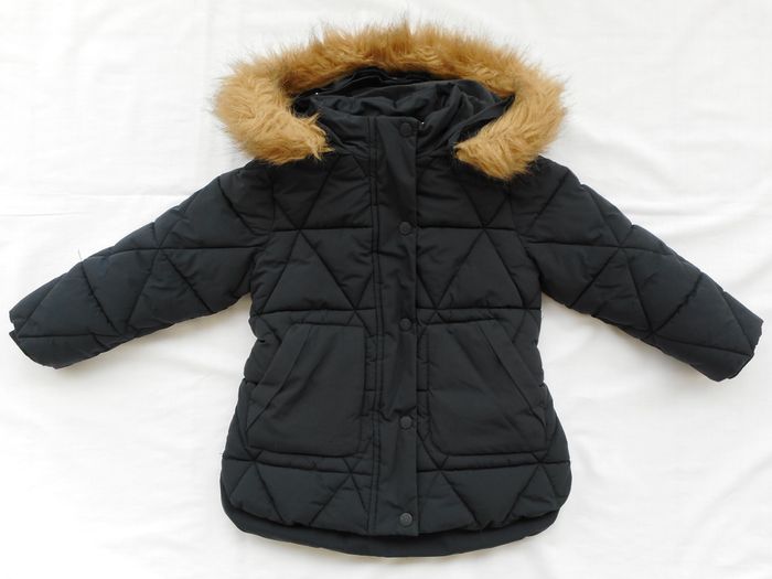 Blouson à capuche marine - Okaïdi - 4 ans - photo numéro 3