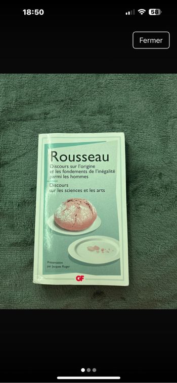 Discours sur l’origine et les fondements de l’inégalité parmi les hommes