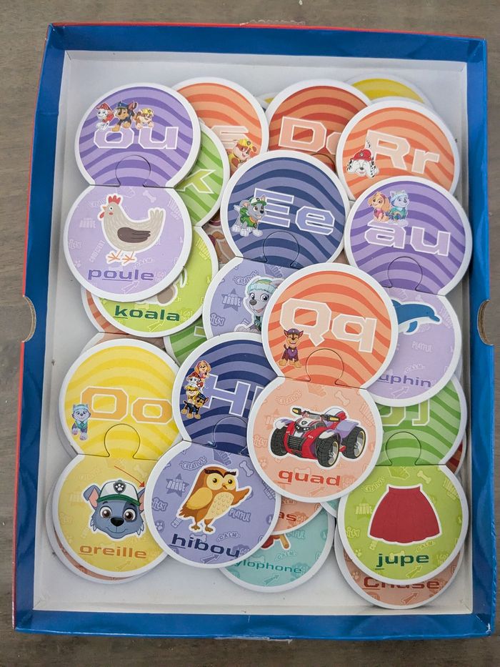 Puzzle a lettres pat patrouille - photo numéro 2