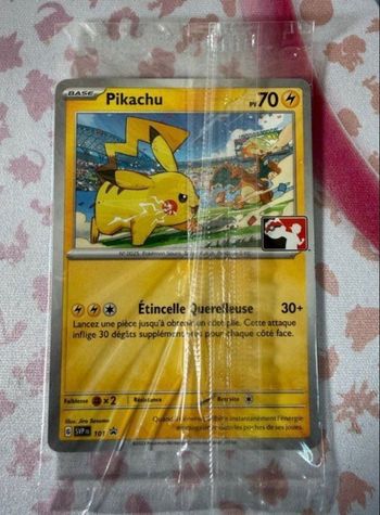 Carte Pokémon Pikachu svp fr 101 70pv Écarlate et Violet très rare scellée