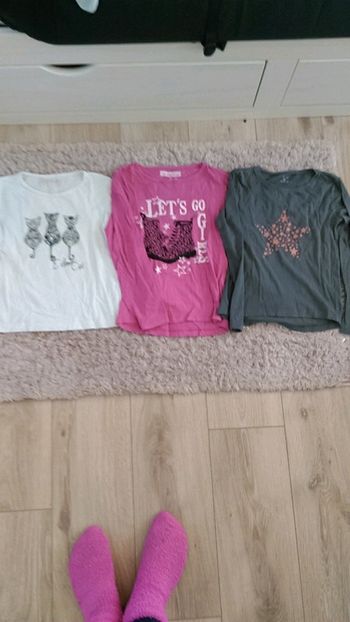 Lot 3 tee-shirts 6 ans
