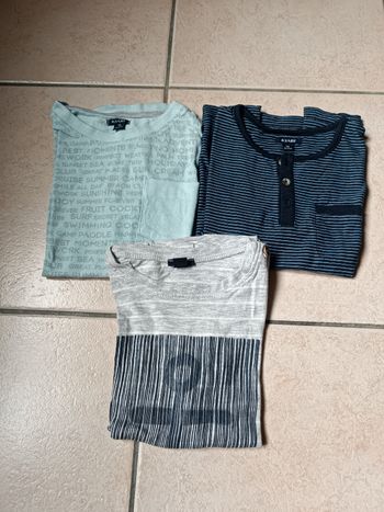 Lot de 3 tee shirts Kiabi 5 ans