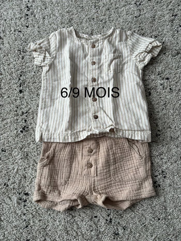 Ensemble garçon 6/9 mois