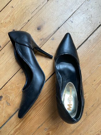 Escarpins noir talons aiguilles 38 Mosquitos