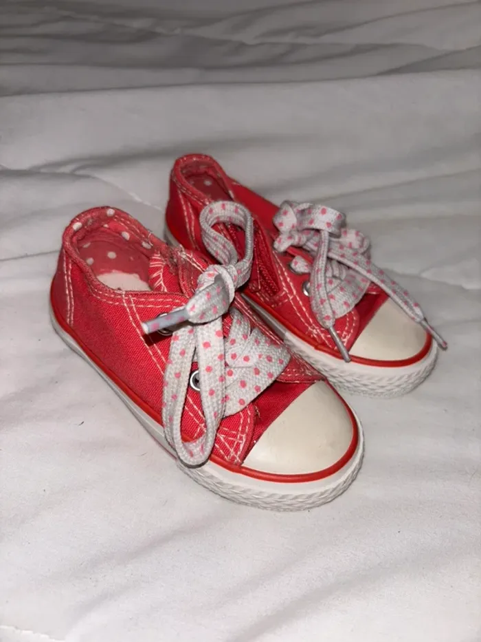 Basket style converse taille 21
